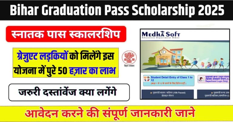Bihar Graduation Pass Scholarship 2025 