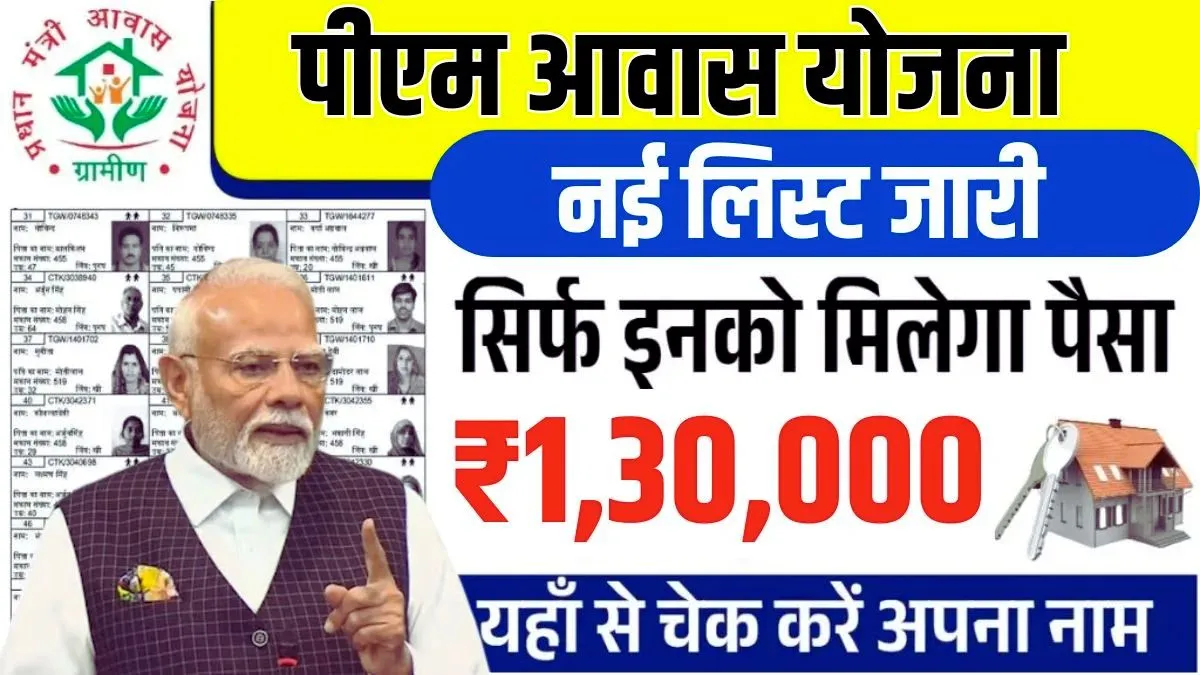 PM Awas Yojana Gramin List 2025