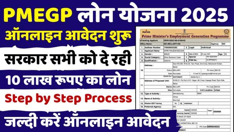 PMEGP Loan Yojana 2025